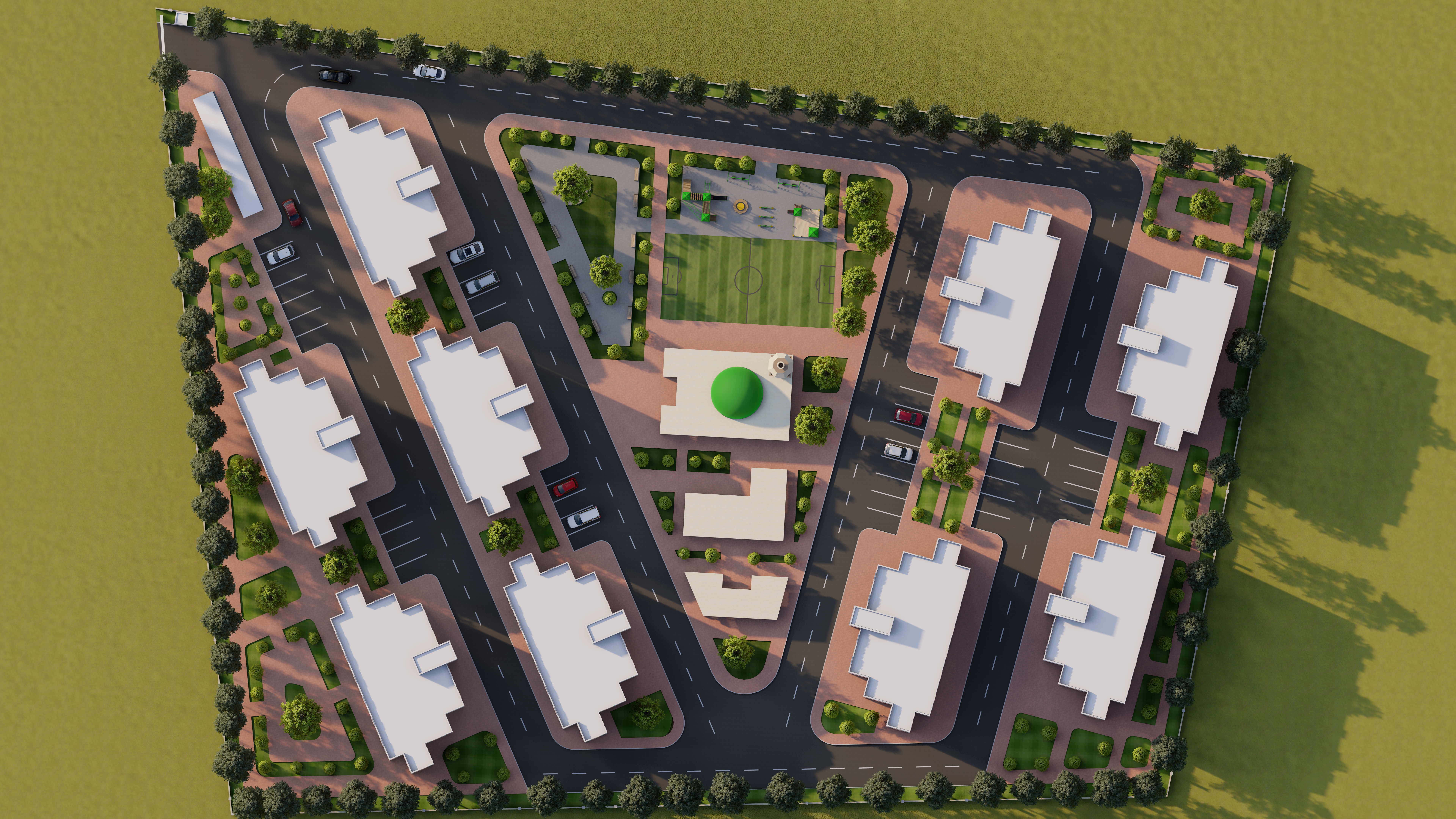 Study of 50 Residential Apartments / EDC Company