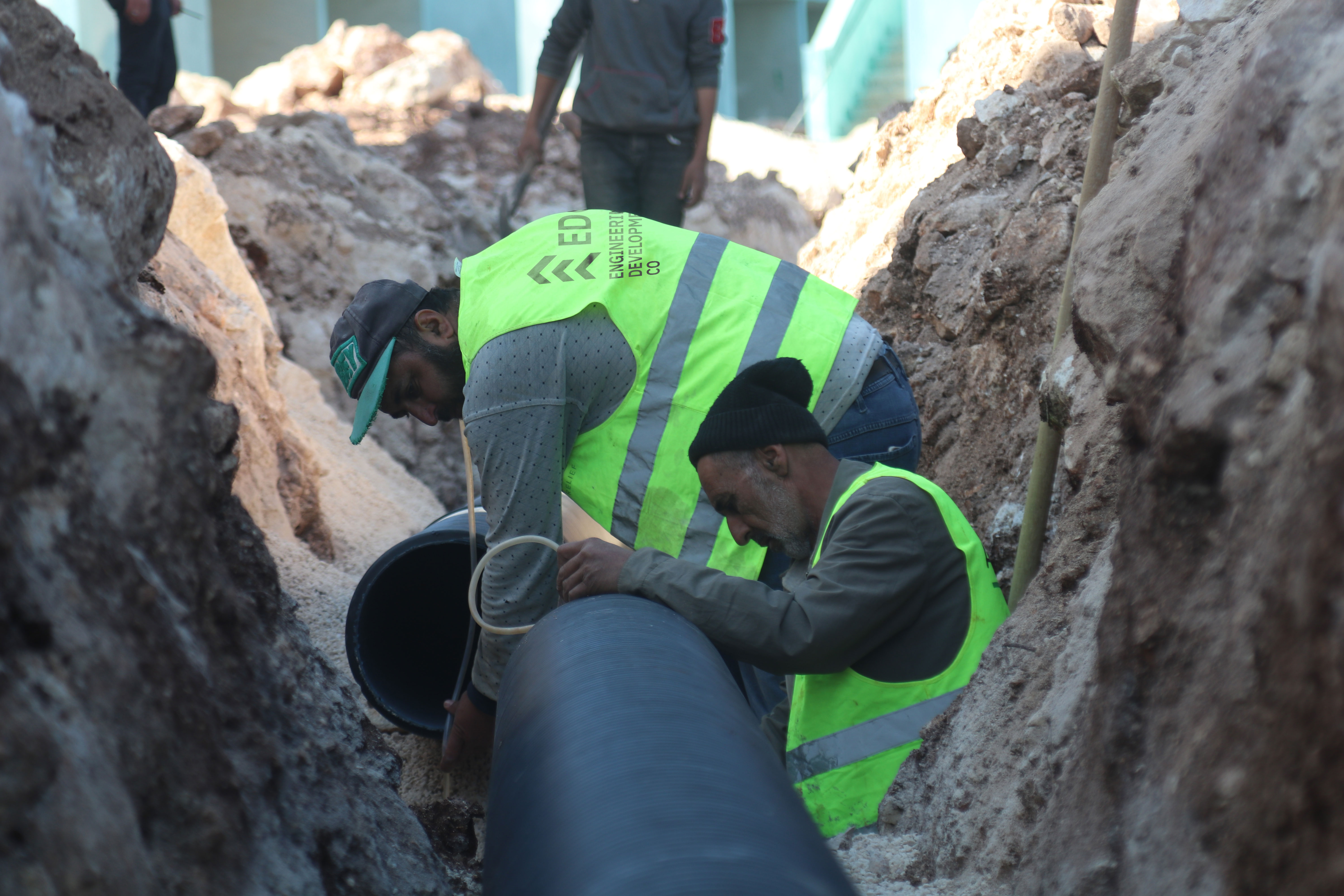 Sewerage Network Implementation Project – Al-Safa Village / EDC Company