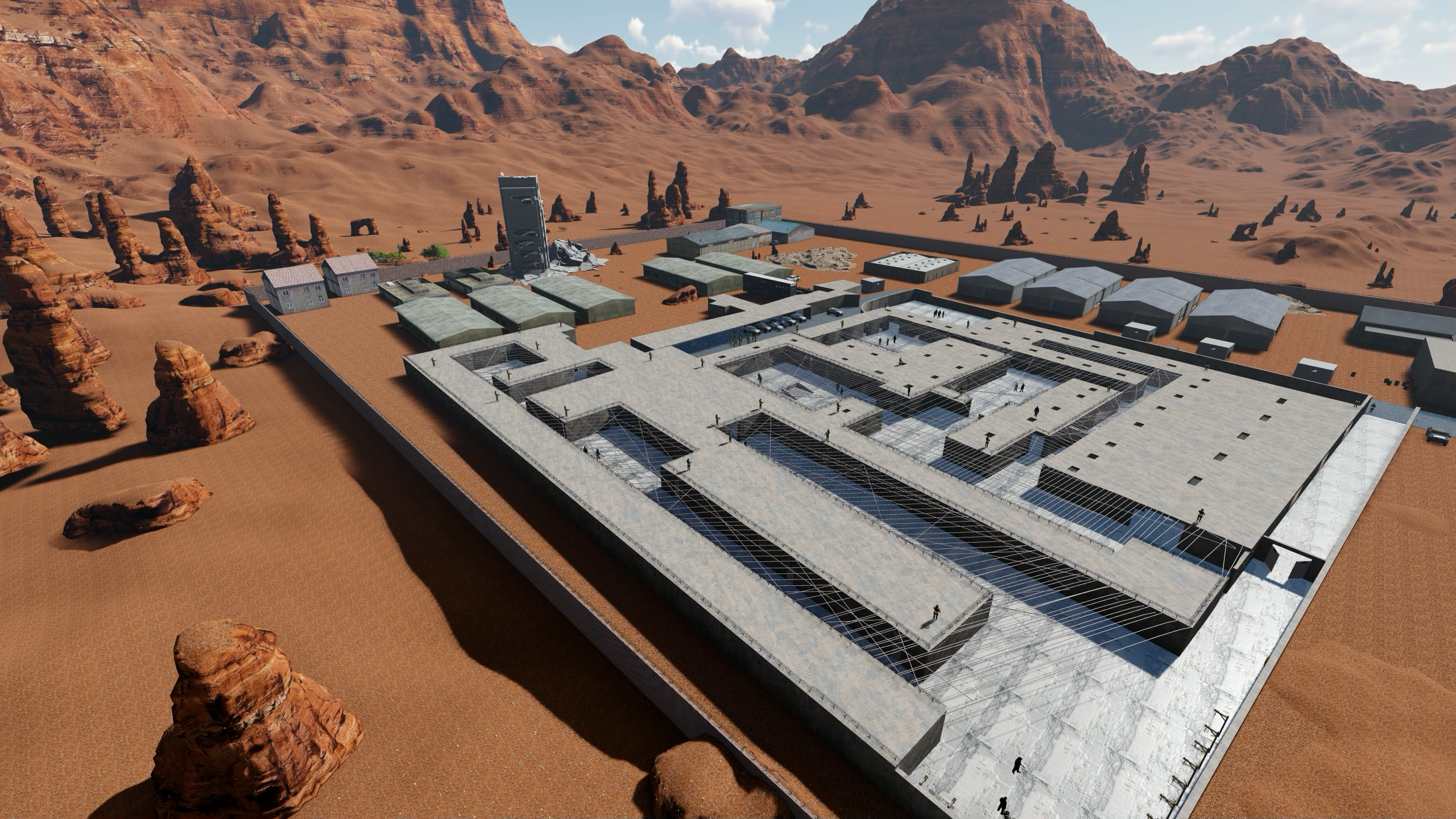 Engineering Study for Tadmur Prison / EDC Company