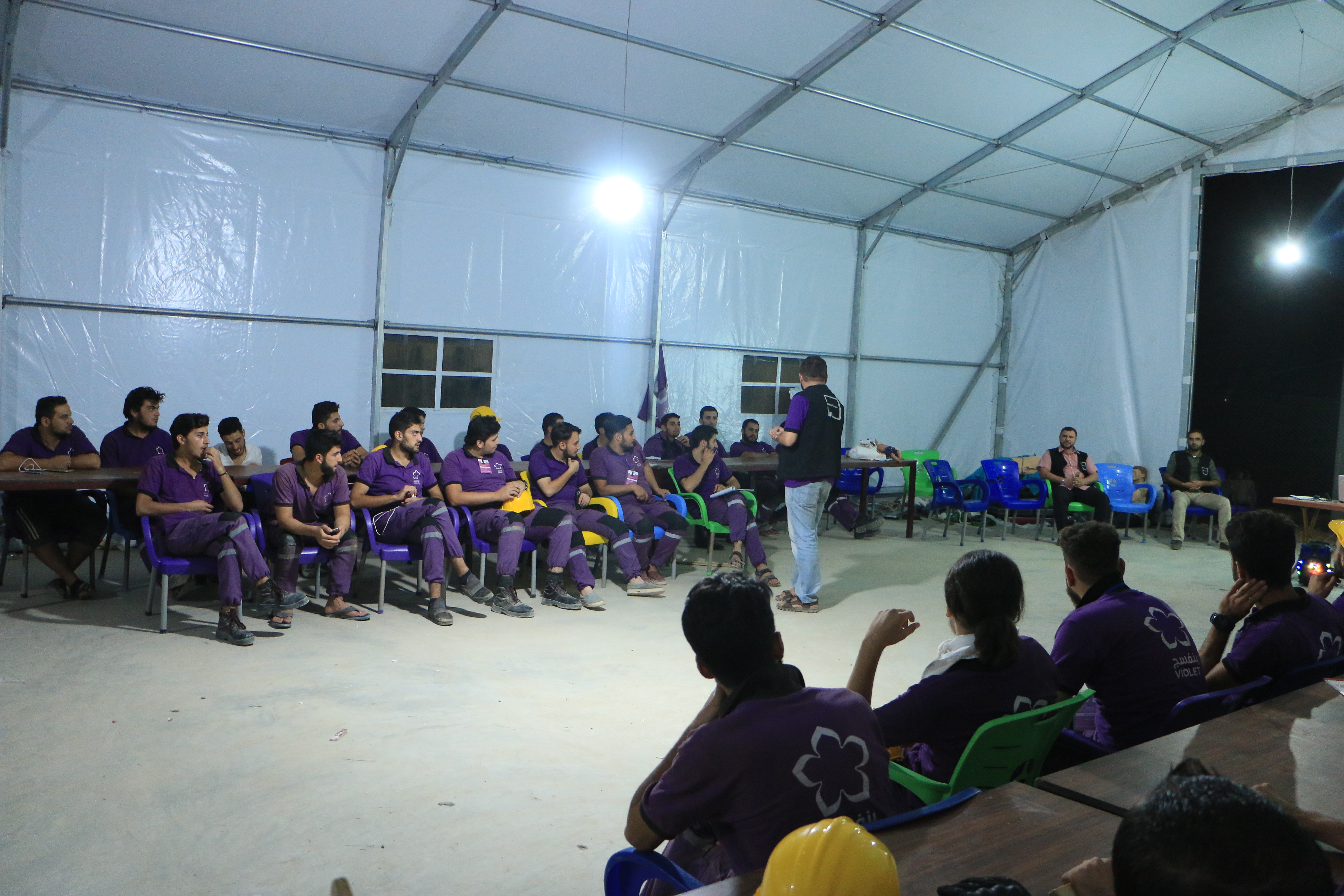 Implementation of Entrepreneurship Skills Training – Banafsaj Emergency Camp / MDC Company